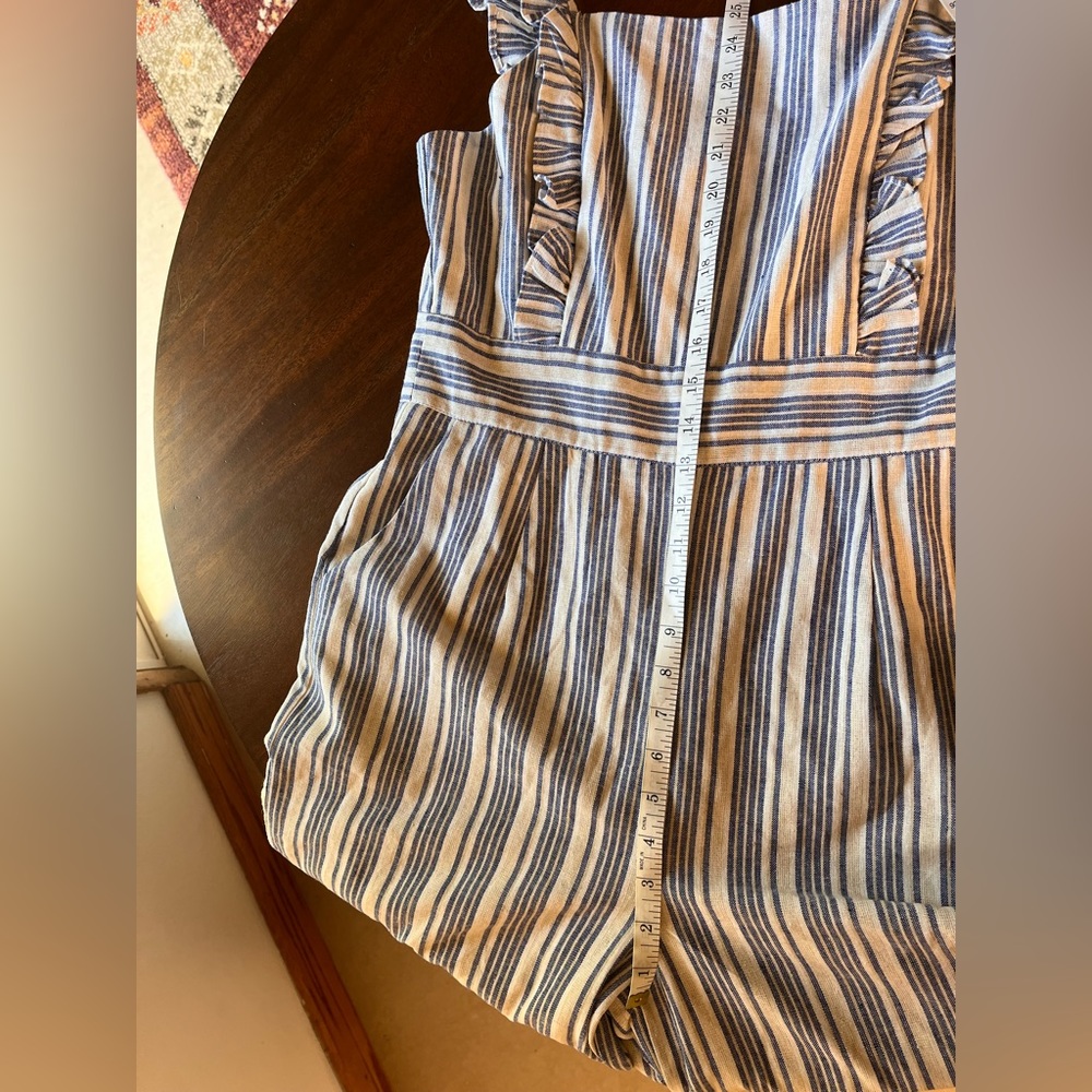HYFVE Striped Linen Jumpsuit - Picture 7 of 15